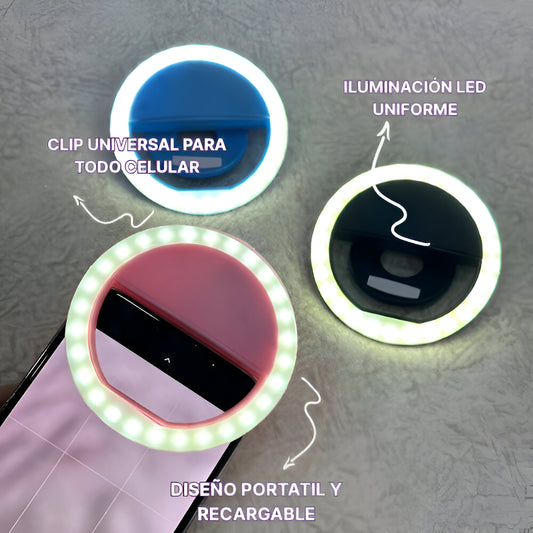 Mini Aros De Luz 3 Potencias Accesorios