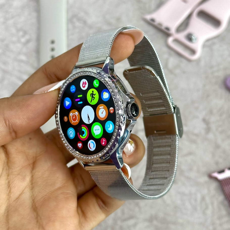 RELOJ INTELGENTE AMOUR + 2 BANDAS