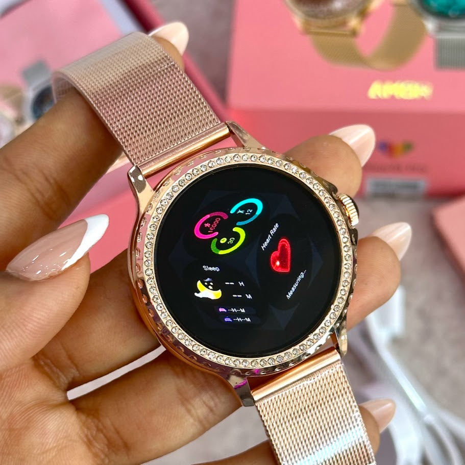 RELOJ INTELGENTE AMOUR + 2 BANDAS
