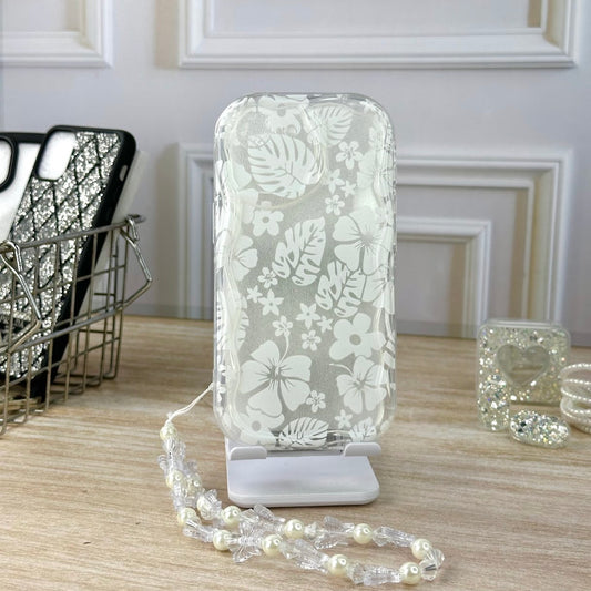 Flores blancas y strap IPH 16E