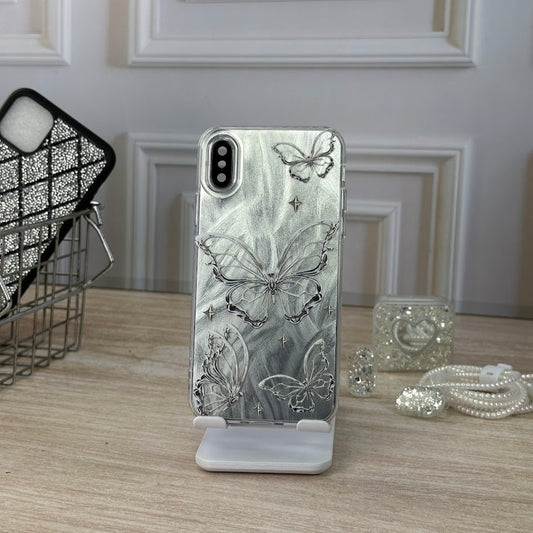 Mariposa plateada IPH XS MAX