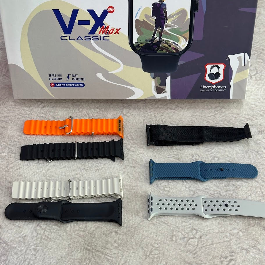 COMBO RELOJ + DIADEMA Y 7 MANILLAS