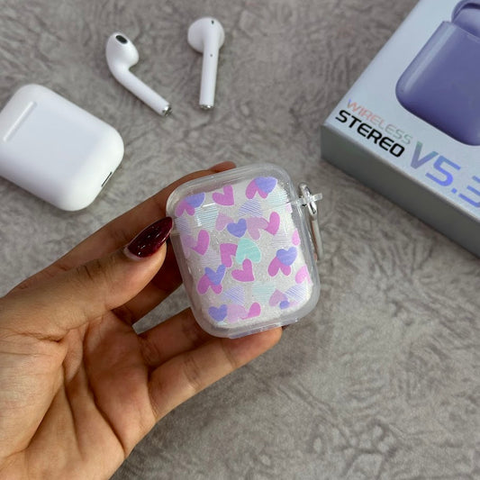 airpods de corazones serie 1/2