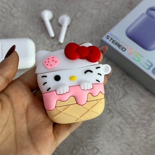 AIRPODS serie 1/2 CASE HELLO KITTY KIUT