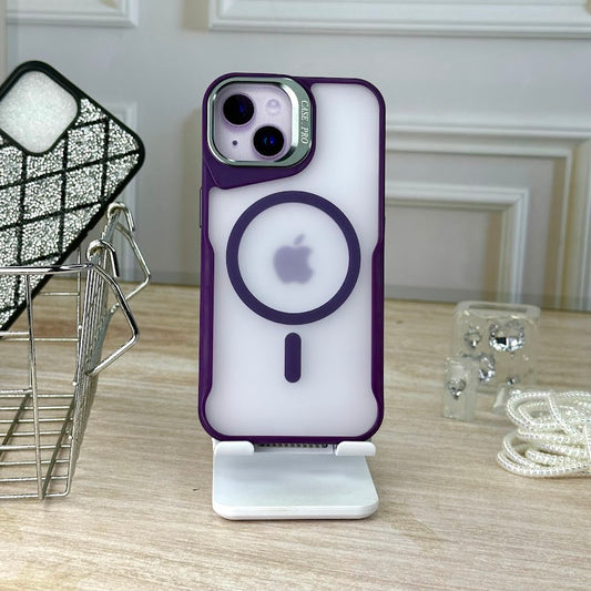 Abstracto morado con soporte IPH 15
