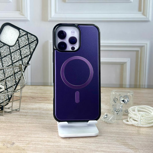 Morado satinado IPH 13 PRO MAX