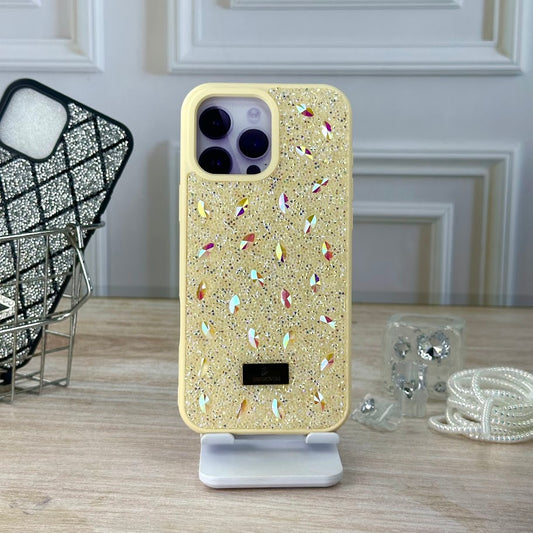 Swarovski perlas beige IPH 16 PRO MAX