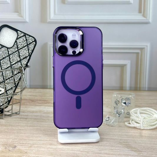 Metalico morado IPH 16 PRO MAX