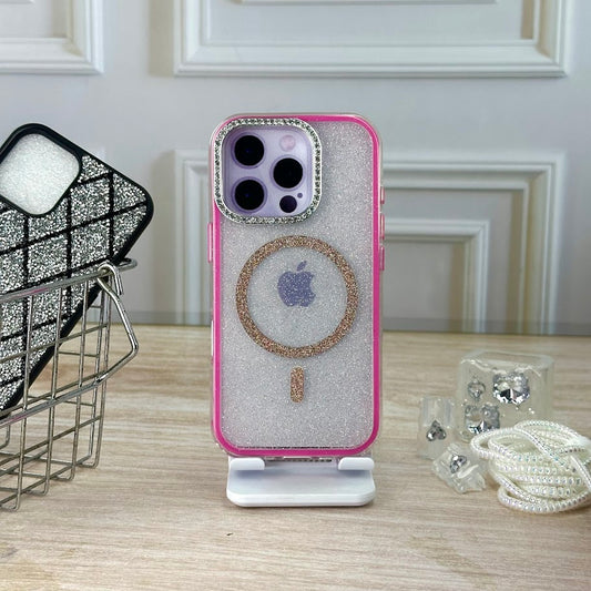 360 glitter fucsia IPH 16 PRO