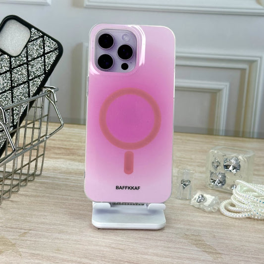 Degrade fucsia IPH 15 PRO MAX
