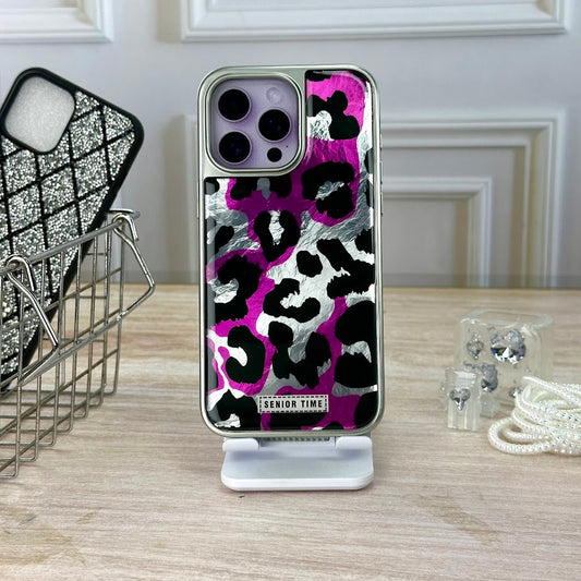 Animal print fucsia IPH 15 PRO MAX