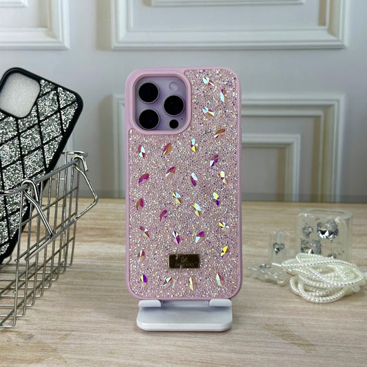 Swarovski perlas lila IPH 14 PRO MAX