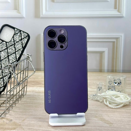 Glass morado IPH 14 PRO MAX