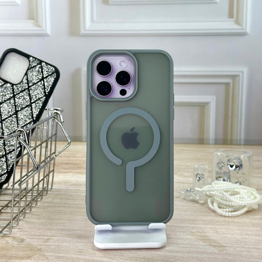 Magsafe humo gris IPH 14 PRO MAX