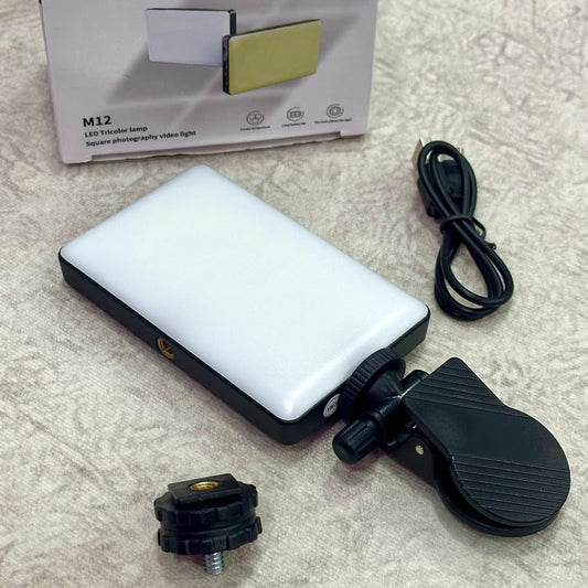 Luz profesional M12 + 2 soportes gratis / accesorios