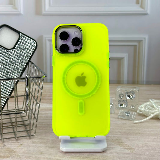 Mags amarillo neon IPH 13 PRO MAX