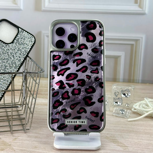 Animal print rosa IPH 13 PRO MAX