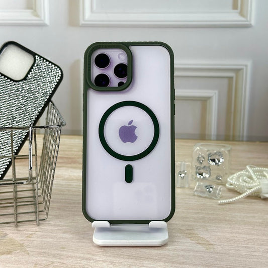 Borde antideslizante verde IPH 15 PRO MAX