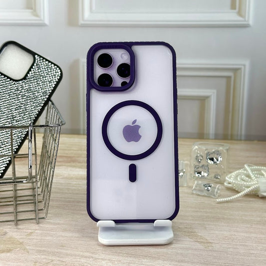Borde antideslizante morado IPH 12 PRO MAX