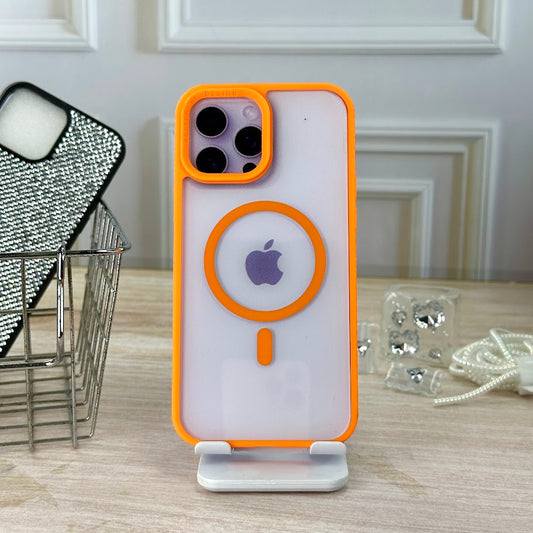 Borde antideslizante naranja IPH 12 PRO MAX