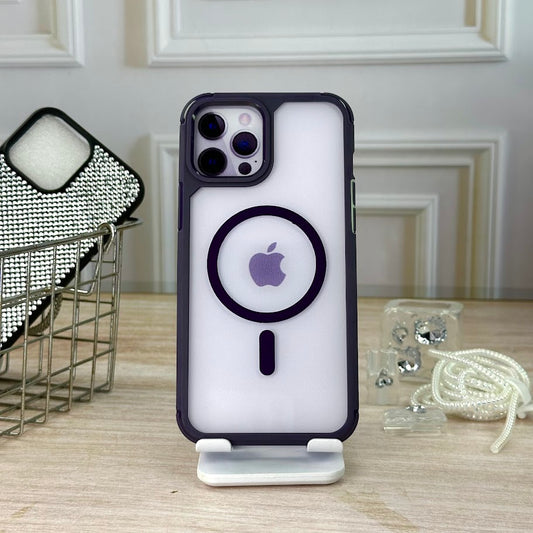 Magsafe morado IPH 12 PRO MAX