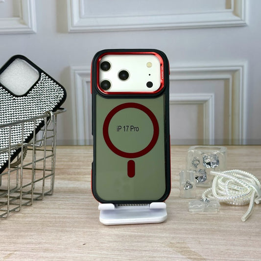 Mags humo borde rojo IPH 17 PRO