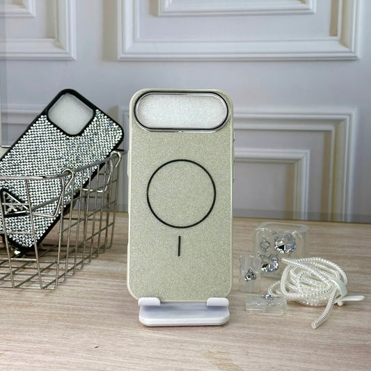 Magsafe brillante beige IPH 17 AIR