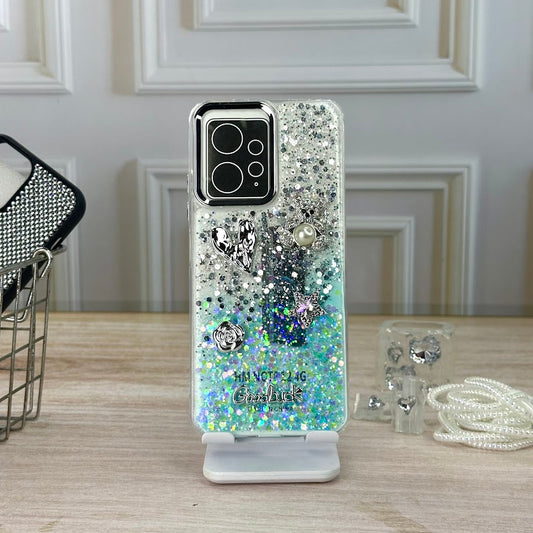 Glitter azul NOTE 12 4G
