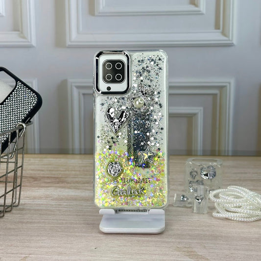 Glitter amarillo SM A12