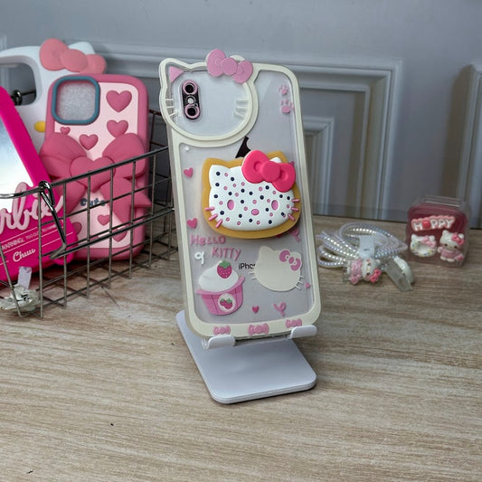 hello kitty + pop sockets iph xs max