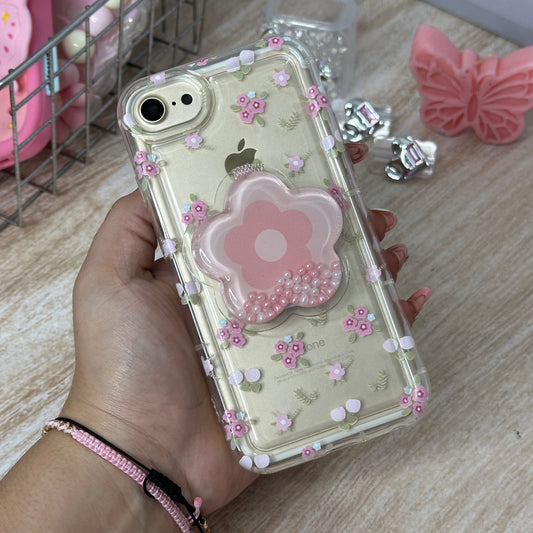 flower Rosa + pop iph 7/8 y se