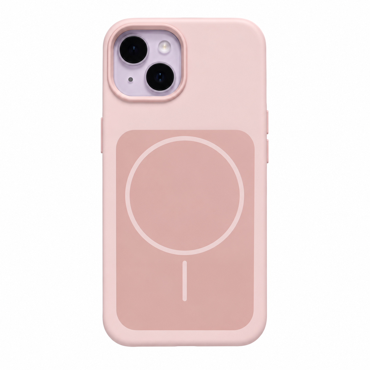 CASE SILICON WALLET ROSA IPH 13/14/15
