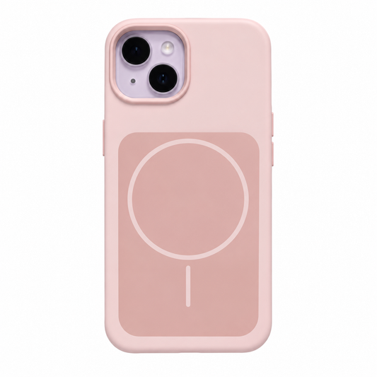 CASE SILICON WALLET ROSA IPH 13/14/15