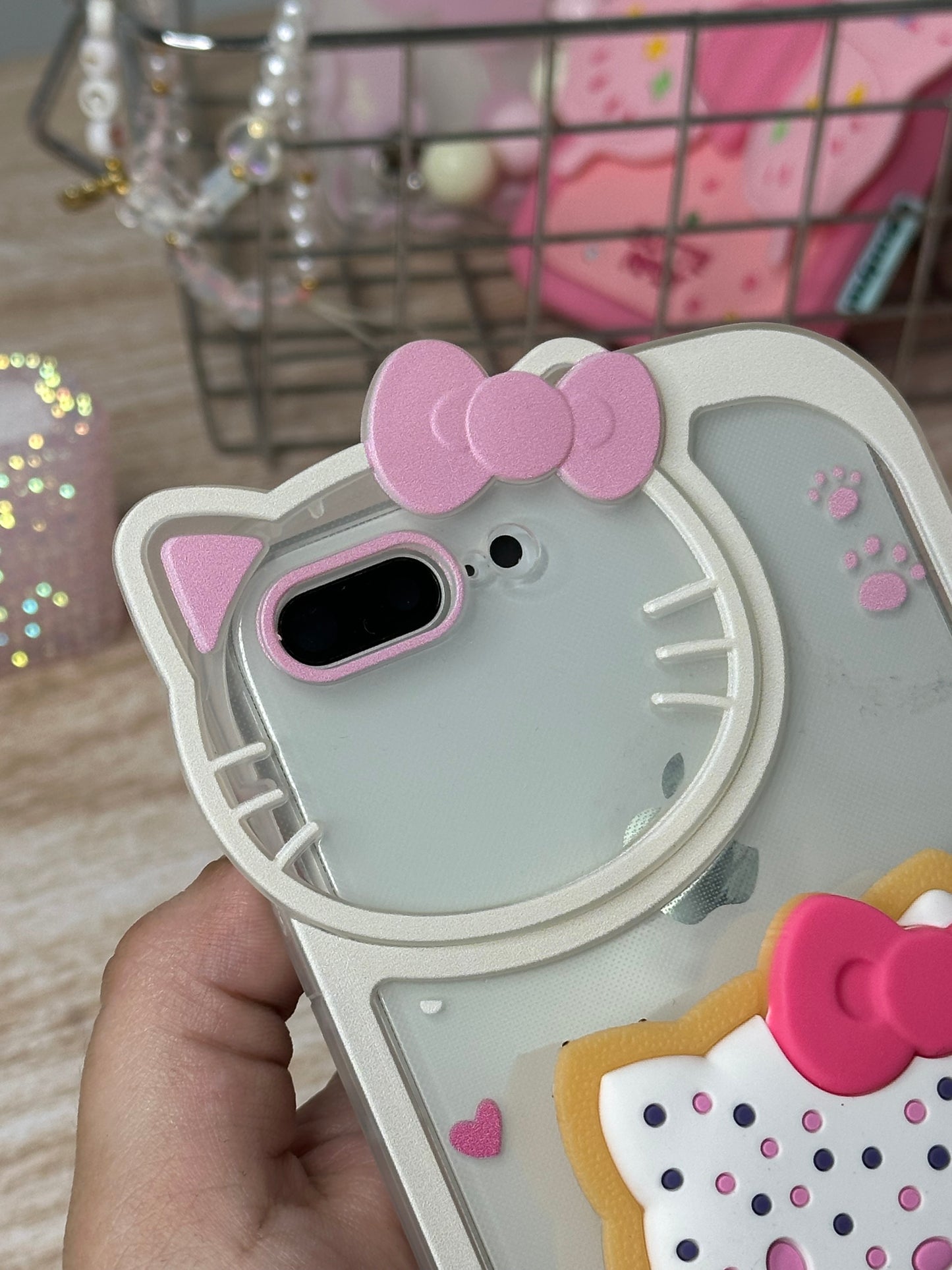 hello kitty + pop iph 7/8 plus