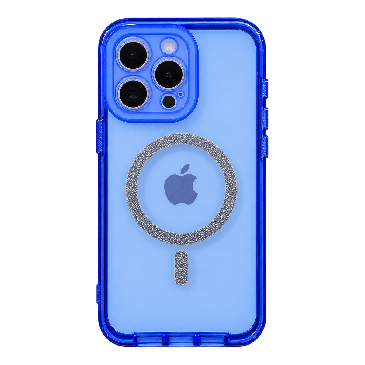 CASE AZUL 360 MGS BRILLO IPH 15 PRO MAX