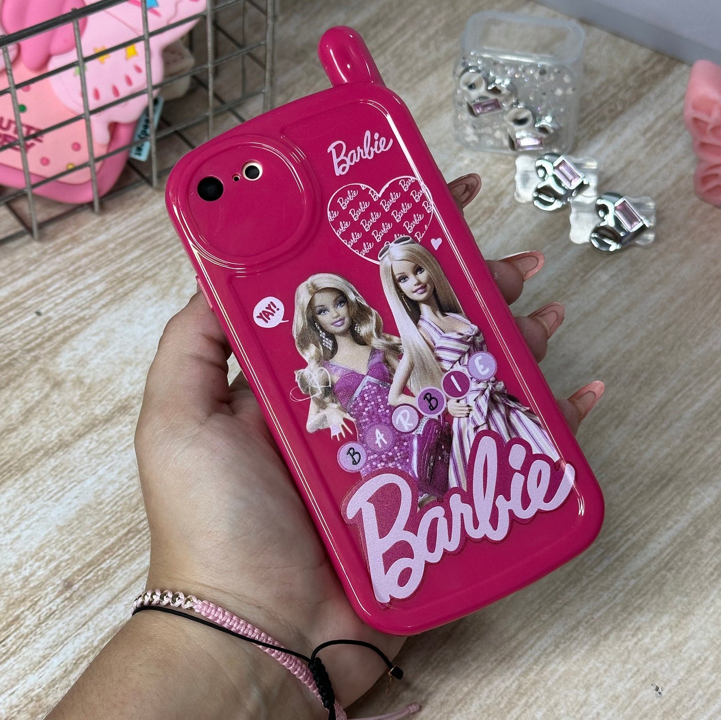Barbie teléfono iph 7/8 y se