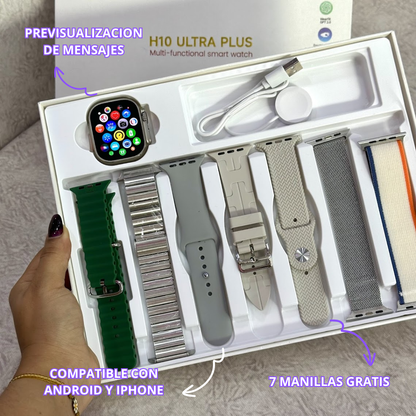 Reloj H10 ULTRA PLUS MULTI-FUNCIONAL