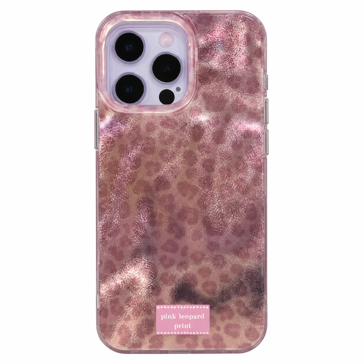 CASE LEOPARDO TORNASOL PINK IPH 16 PRO MAX