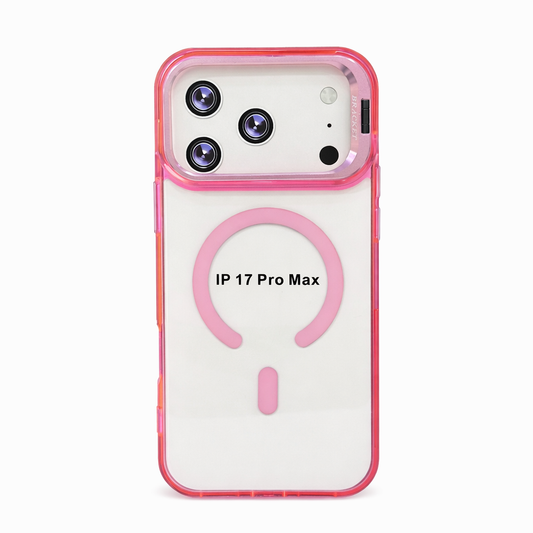 CASE MAGS CON SOPORTE ROSA IPH 17 PRO MAX
