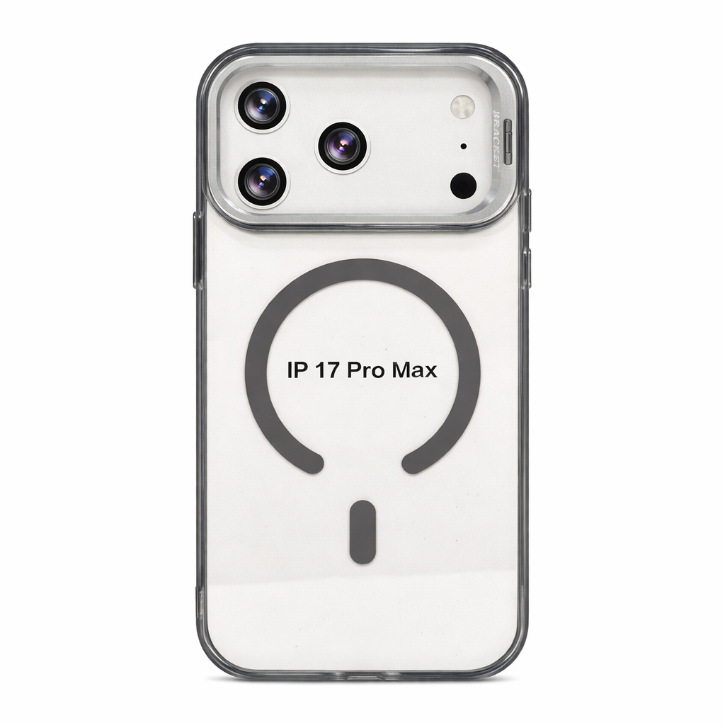 CASE MAGS CON SOPORTE GRIS IPH 17 PRO MAX