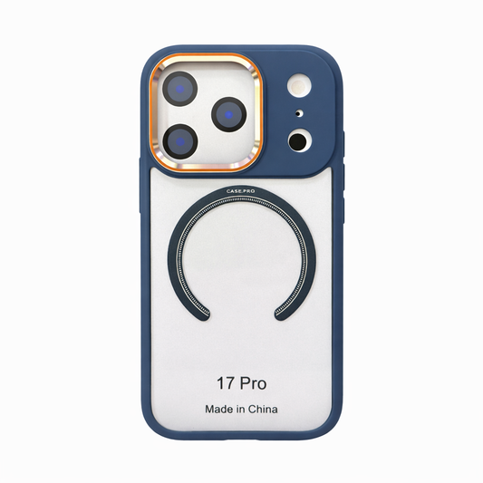 CASE MAGS REFORZADO AZUL TURQUI IPH 17 PRO