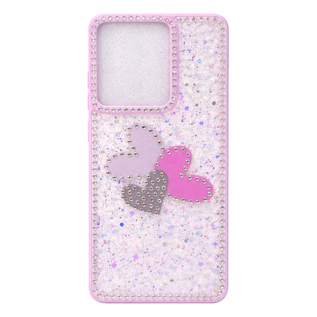 CASE CORA BRILLOS MOTOROLA EDGUE 60 FUSION