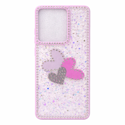 CASE CORA BRILLOS MOTOROLA EDGUE 60 FUSION
