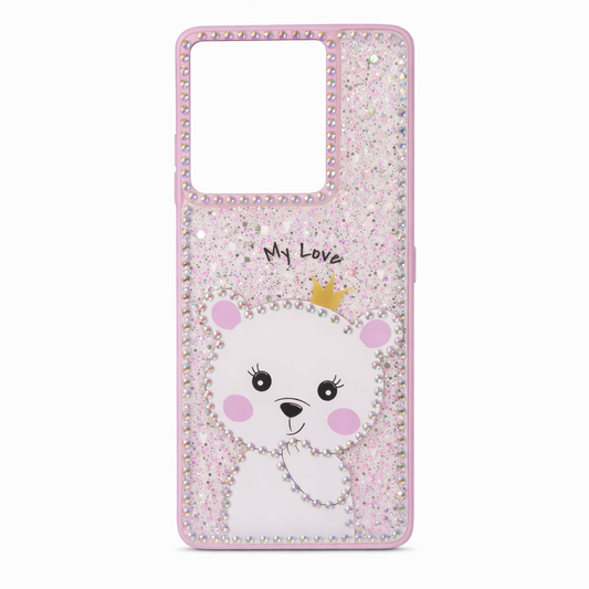 CASE OSO BLANCO MOTOROLA EDGUE 60 FUSION