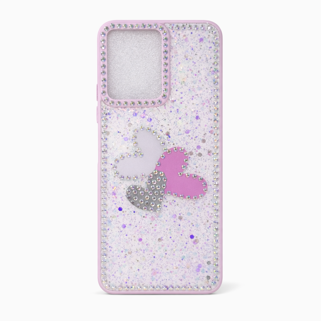 CASE CORA BRILLOS REDMI 12