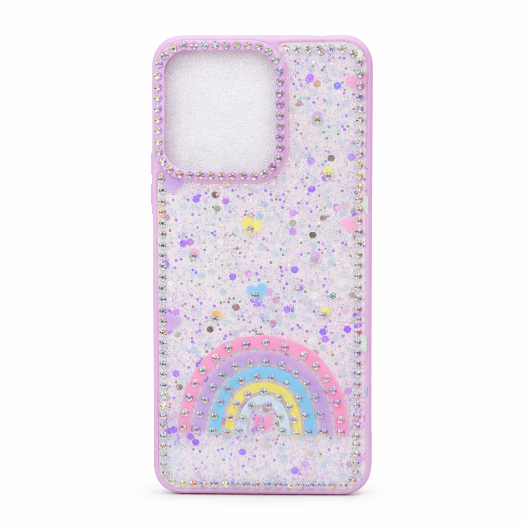 CASE ARCOIRIS BRILLOS HONOR 200 SMART/HONOR X7C