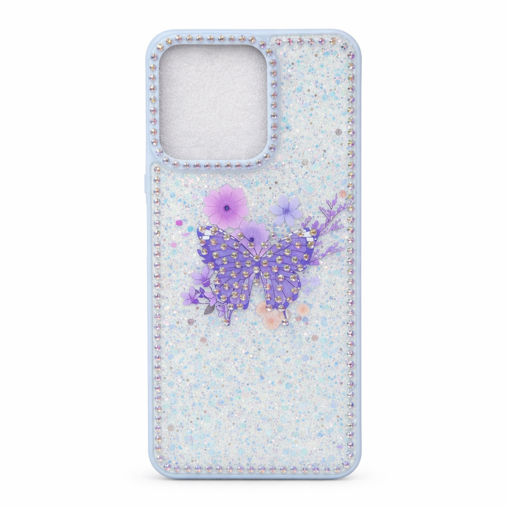 CASE MARIPOSA AZUL HONOR 200 SMART/HONOR X7C