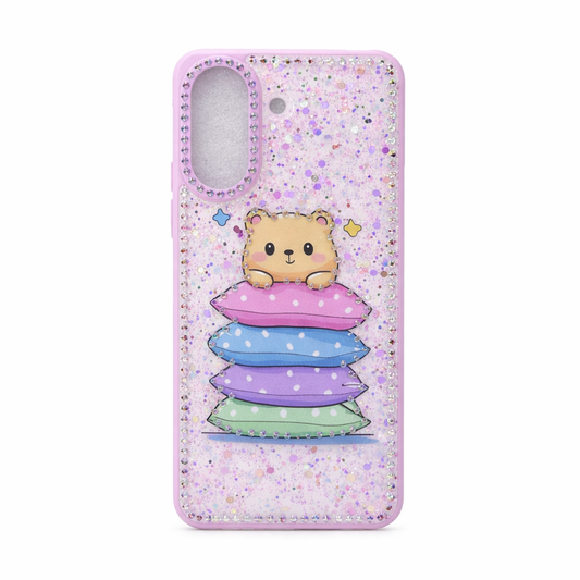 CASE DOG BRILLOS REDMI 13C
