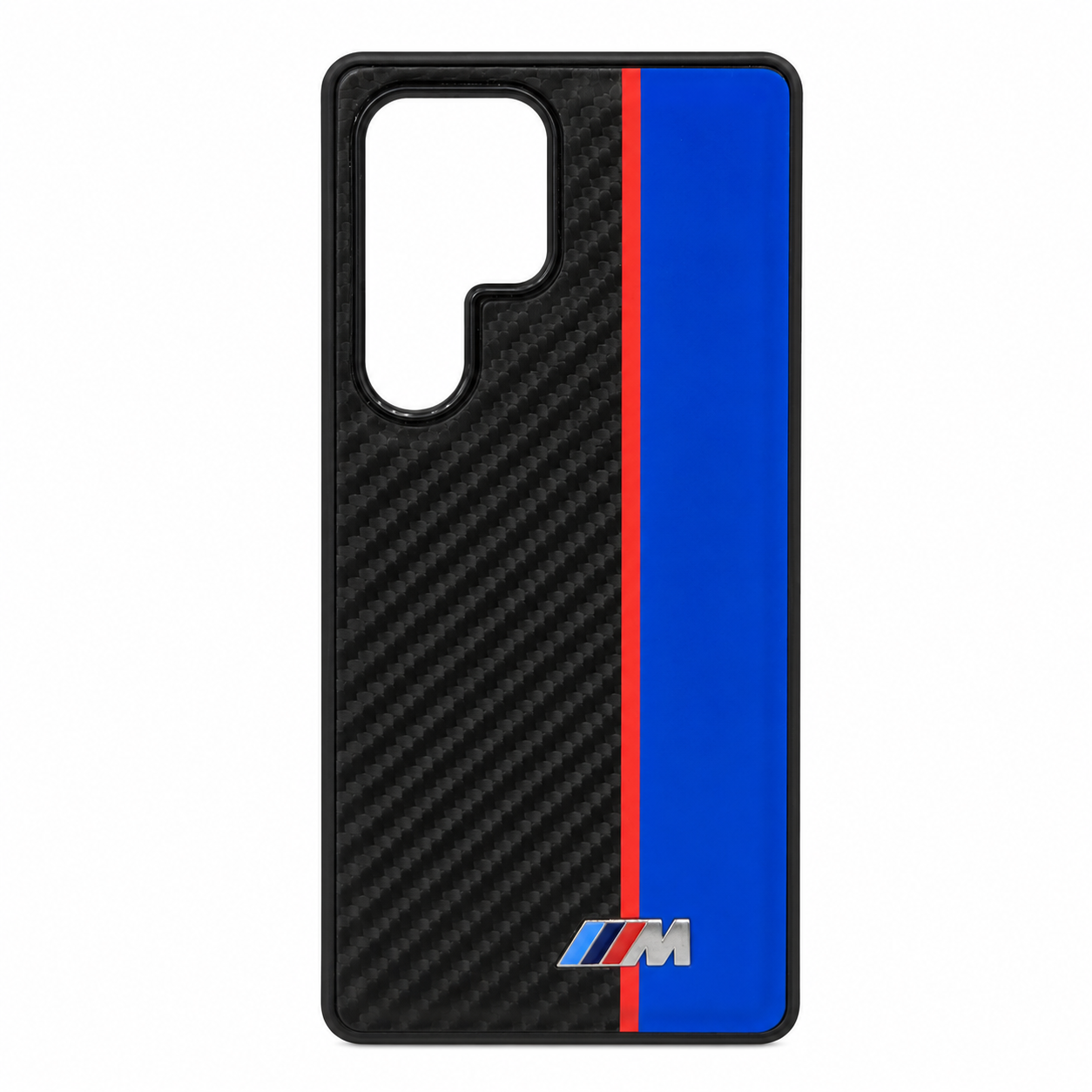 CASE FIBRA Y CUERO AZUL SM S25 ULRA