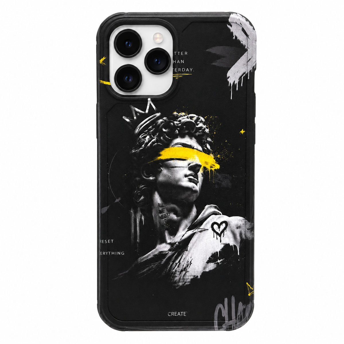 CASE ESTATUA BLACK IPH 12 PRO MAX
